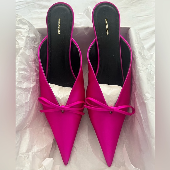 Balenciaga Knife Mule in Fuschia - Picture 15 of 15